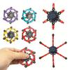 16Pcs Transformable Fidget Spinners Toys with Gifts Box Sensory Stress Relief Toys Chain DIY Robot Toys for Kids Girls Boys Holiday Party Favors Halloween Christmas Birthday Classroom Rewards Gifts view 2
