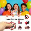 16Pcs Transformable Fidget Spinners Toys with Gifts Box Sensory Stress Relief Toys Chain DIY Robot Toys for Kids Girls Boys Holiday Party Favors Halloween Christmas Birthday Classroom Rewards Gifts view 4