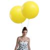 ADIDO EVA 7 Pcs 24 Inch Balloons Yellow Giant Round Balloons Large Balloons for Birthday, Christmas, Party Festival Decorations view 1