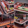 Fremego 1/64 Scale Garage Diorama for Diecast Cars view 4