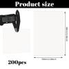 200 Pcs Photocard Sleeves, 58 x 88 mm Microns Clear Polypropylene Idol Photo Card Sleeves PVC Free & Acid Free Transparent Protector Trading Cards Shield Cover for Albums Photocards view 2