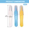 3PCS Baby Booger Picker 3 Colors Nose Picker with Round Head 3.6 inch Plastic Baby Ear Cleaner for Babys Care Nose view 2