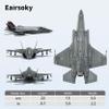 Eairsoky 1:72 Scale F-35A Lightning II Stealth Fighter Die-cast Aircraft Model Military Airplanes Alloy Models for Collection or Gift view 2