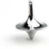 Accurate Spinning Top, Portable Precision Metal Spinner, Exquisite Perfect Balance Desktop Gyro, Vintage Totem Zinc Alloy Spinning Top view 1