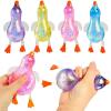 1Pcs Glitter Duck Squeeze Toys,Squeezable Stress Relief Toys for Adults,5.46in Sparkly Cute Mini Ducks,Squeeeze Fidget Toy for Party Favors ,Birthday Gifts,Christmas,Easter Egg,Classroom Prizes view 1