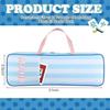 (4PCS) Mahjong Rack, +Multi-Functional Storage Bag+A Set of Scoring Card Rules,21 x 6.5 x 2 Inch, Fits 8 Racks (Blue and White Striped Suit) view 2