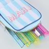 (4PCS) Mahjong Rack, +Multi-Functional Storage Bag+A Set of Scoring Card Rules,21 x 6.5 x 2 Inch, Fits 8 Racks (Blue and White Striped Suit) view 3