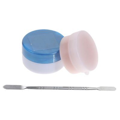 Milisten Halloween Fake Scar Wax 3pcs Set with Face Painting Wax and Special Effects Blood Gel for Zombie Makeup and Costume Effects Random Color