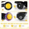 BABY JOY Wiggle Car for Kids, Swing Car with LED Flashing Wheels, No Batteries, Gears or Pedals, Uses Twist, Turn, Wiggle Movement to Steer, Ride-on Toy for Boys Girls 3 Year Old and Up (Yellow) view 2