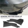 Car Rear Bumper Lip Splitter for Infiniti JX 2012-2013, 2 Pcs Side Fin Fenders Protector Anti Scratch Wrap Angle Spoilers, Car Accessories,Carbon Fiber Black view 3