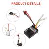 2.4G Receiver Board for Wltoys 144001 124019 124018 4WD RC Cars 3-in-1 Signal Control Module with 2-Pin LED and 5-Pin Adapter for Enhanced Off-Road Performance view 4