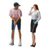 Amagogo 1/64 People Figure Micro Landscape Figure Sand Table Ornament Mini Golf Player view 1