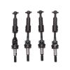 4pcs RC Steel CVD Drive Shaft Set, Wireless Remote Control Car Transmission Axle, High - Strength Metal CVD Driveshaft for HSP 94123 94103 94102 94101 1/10 RC Car Upgrade view 1