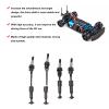 4pcs RC Steel CVD Drive Shaft Set, Wireless Remote Control Car Transmission Axle, High - Strength Metal CVD Driveshaft for HSP 94123 94103 94102 94101 1/10 RC Car Upgrade view 3