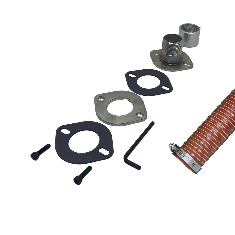 GenExhaust for Predator 115000 Generator 1-1/2" Silicone Exhaust Extension (1 Foot)