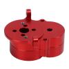 Alomejor Gear Box, Aluminum Alloy Upgrade Part for WPL D12 Remote Control Truck, Enhanced Rear Drive System for Better Performance and Durability (Red) view 1