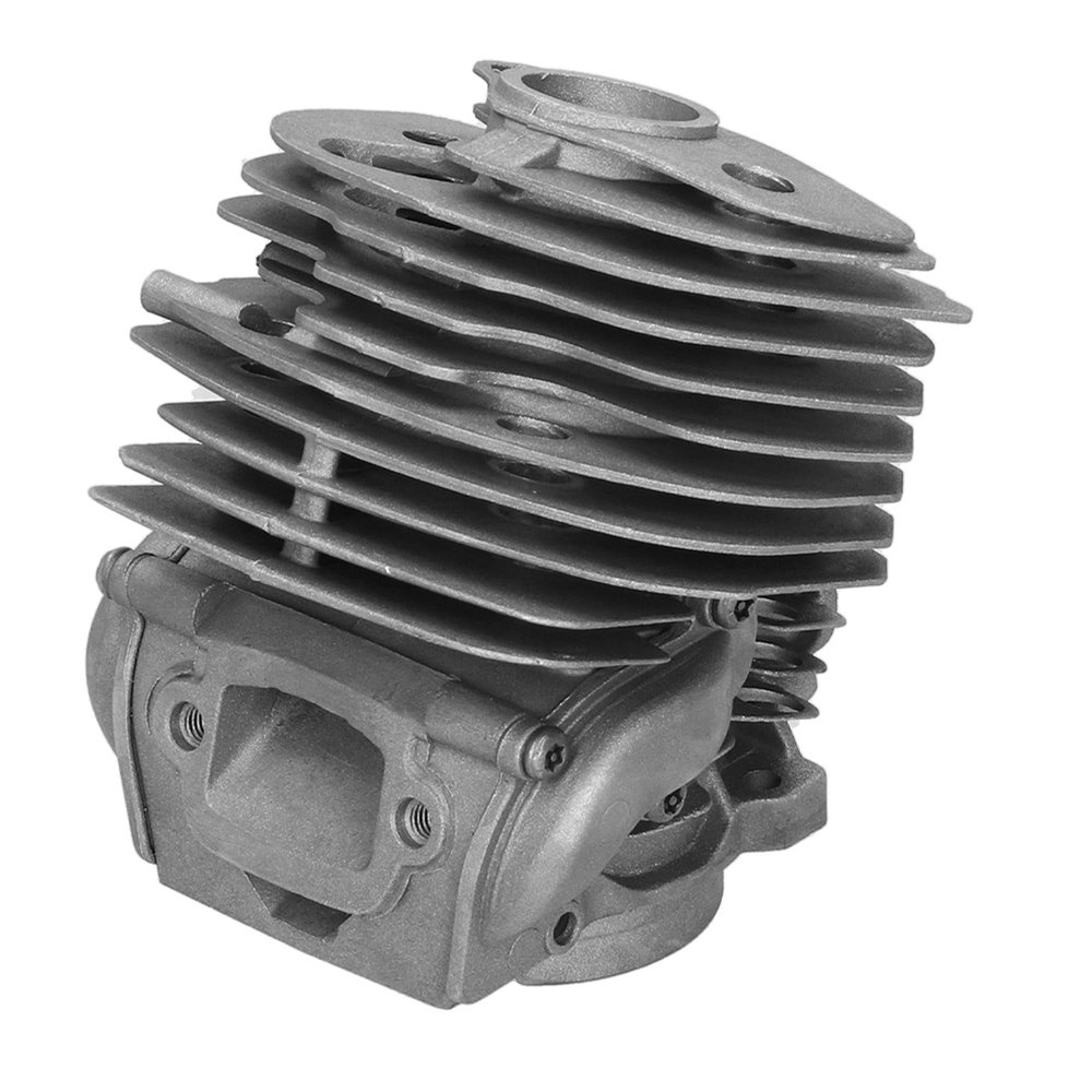 Garosa 46mm Cylinder Piston Kit, High Silicon Aluminum Alloy, Strong Gas Compression, Improved Thermal Conductivity for 555 560 562XP 575 Machines
