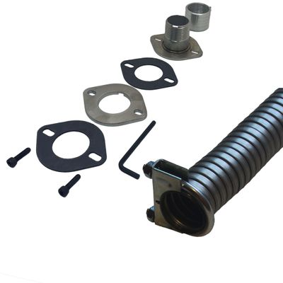 GenExhaust for Predator 115000 Generator 1-1/2" Galvanized Steel Tubing Exhaust Extension (1 Foot)