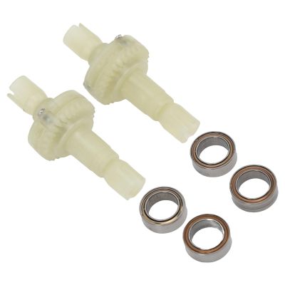 Fawfose Rc Car Accessories, Lightweight Upgrade Differential with Bearings for Rc Car K989 and Other