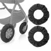 Stroller Wheel Covers 8Piece Dust Covers Compatible with Baby Stroller Dustproof Wheelchair Protector Pushchair Wheel Cover Kindergarten Accessories for Toddler Car(ColorB) view 1