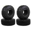 115x45mm 1.9" Rubber Tires Compatible With 1:10 RC Rock Crawlers, II, And Similar Models view 1