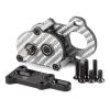 Ultra Light Portal Transmission 48P Carbon Tiny Gearbox 29g with Slidable Shim for Axial Capra F9 AR45 Vanquish F10 Portal Axle LCG Chassis (Silver) view 2