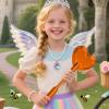 Fairy Card Wand,Tap to Pay,3D Printed Wands Tap to Pay,Contactless Payment Card Holder,Tap-to-Pay Card Wand,Star Magic Cards Wands for Kids Teens Adults Cosplay Magicians Performers view 3