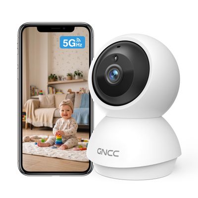 Baby Monitor,5G WiFi Baby Monitor with Night Vision and APP, Cry Detection