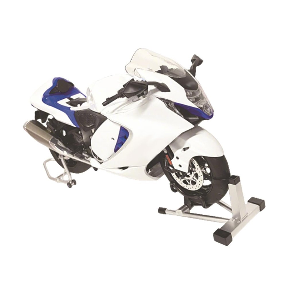 1/6 Scale Alloy Dynamic Motorcycle Model, Diecast Simulated Motorbike with Ignition Sound, LED Lights & Dual Exhaust Smoke, Mechanical Motorbike Display Model for Collectors Enthusiasts