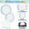 100 Pcs Back to School Party Supplies - Serves 25, Notebook Lined Paper Disposable Tableware, Includes Paper Plates, Napkins, and Plastic Forks for Kids Birthday, Classroom, Teacher Themed Decoration view 3
