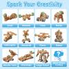 CUTE STONE 168Pcs Kids Tool Set with Electric Drill Toy, Building Kit view 2