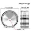 4pcs 1.9 Inch Beadlock Metal Wheel Rims Compatible With 1/10 Scale RC Crawler Models Like, MST view 2