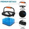KTAB Foldable Gel Ball Ammo Bucket & Speed Loader Kit, Large Capacity Gel Blaster Ammo Storage Container with Mesh Drainage, Portable Ammo Organizer for Gel Ball Blaster Accessories view 4
