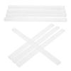 BESTonZON 8pcs Mini Mahjong Tile Holder Racks with U-Shaped Slots, Portable Plastic Chinese Mahjong Game Accessories for Beginners and Travel Gatherings view 1