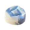 15cm Mini Dolls Bean Bag Chair, Cute Handmade Mini Bean Bag Sofa Couch with Pillow for Car Dolls, Adorable Toy House Seat Sofa Furniture Decoration view 1