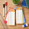 0-12 Multiplication Flash Cards, Times Table Math Flash Card Set, with 15 Multiplication Cards, 2 Dry Erase Markers, 1 Rings, Multiplications Chart Game for Kid, 1st to 3rd Grade Learning view 3