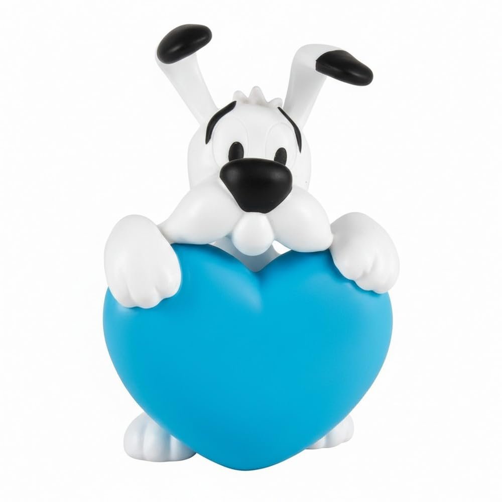 Idefix with Blue Heart
