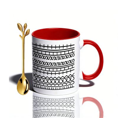 11Oz Ceramic Fuck This Shit Mug, Hidden Message Coffee Mug 300ml, Funny Coffee Mug, Unique Office Prank Gag Gifts for Coworkers Coffee Lover (C 1PCS)