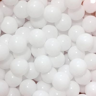 Dekeyoo Ball Pit Balls for Kids & Dogs Cats Pack of 100 - BPA Free, Crush Proof Plastic Balls for Ball Pit, Tent, Children's Toy Balls for Party, Ocean Balls 2.15 Inch White