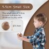 Dekeyoo Ball Pit Balls for Kids & Dogs Cats Pack of 100 - BPA Free, Crush Proof Plastic Balls for Ball Pit, Tent, Children's Toy Balls for Party, Ocean Balls 2.15 Inch White view 3