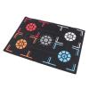 Basketball Training Mat, 2mm Rubber Dribbling Mat for Home Use, Skill Point Reminder for Kids view 2