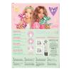 Depesche TOPModel 14062 Jewellery Set with Chain, Bracelet and Ring, White Beads and Multicoloured Balloons, Adjustable Length and Elastic view 3