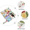 Hezely Roses and Tulips 2 Pack Cloth Diaper Wet Dry Bags,Waterproof Wet Bag for Baby,Travel, Beach, Pool, Diapers, Dirty Yoga Gym Clothes view 4