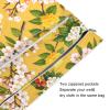 Hezely Spring Blooming Garden Trees 2 Pack Cloth Diaper Wet Dry Bags,Waterproof Wet Bag for Baby,Travel, Beach, Pool, Diapers, Dirty Yoga Gym Clothes view 3