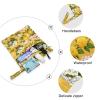 Hezely Spring Blooming Garden Trees 2 Pack Cloth Diaper Wet Dry Bags,Waterproof Wet Bag for Baby,Travel, Beach, Pool, Diapers, Dirty Yoga Gym Clothes view 4