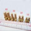 10Pcs/Lot Pneumatic Solenoid Valve Copper Muffler BSL-01,Thread 1/8" Copper Muffler Exhaust Vent view 3