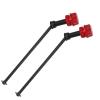 Front &Rear CVD DriveShaft + Wheel Hex Nuts Upgrades Part for Arrma 1/5 KRATON 8S BLX,Outcast 8S BLX (Black+Red) view 4