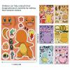24 Sheets Make Your Own Monster Stickers, Make a Face Game Sticker, Classic Cartoon Charaters Decals, Art Craft Party Supplies for Party Decoration, Reward, Decor, Gift Idea (BKM-A) view 2