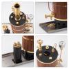 230ML Vertical Boiler Steam Boiler for Ship Steam Engine Model Brass Power Boiler System Heat Recovery Steam Generator for Adults Engineers Hobbyists - NO Engine view 2