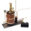 230ML Vertical Boiler Steam Boiler for Ship Steam Engine Model Brass Power Boiler System Heat Recovery Steam Generator for Adults Engineers Hobbyists - NO Engine view 3